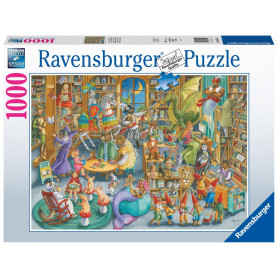 Rburg - Midnight at the Library 1000pc