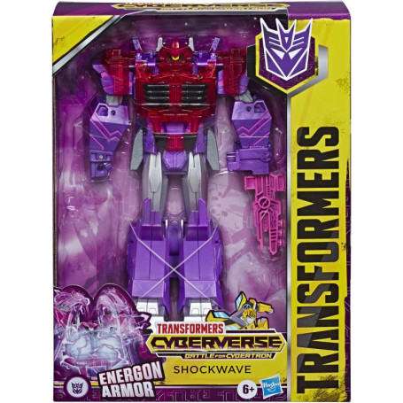 TRANSFORMERS CYBERVERSE ULTIMATE SHOCKWAVE