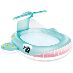 WHALE SPRAY POOL, Ages 2+