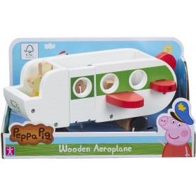 PP Wood Play Aeroplane & Figure