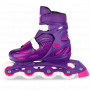 148 Adjustable Inline Skate PURPLE GLITTER  | SML j11-1