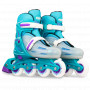148 Adjustable Inline Skate TEAL GLITTER  | MED 2-5