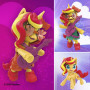 MY LITTLE PONY SMASHIN FASHION SUNSET SHIMMER