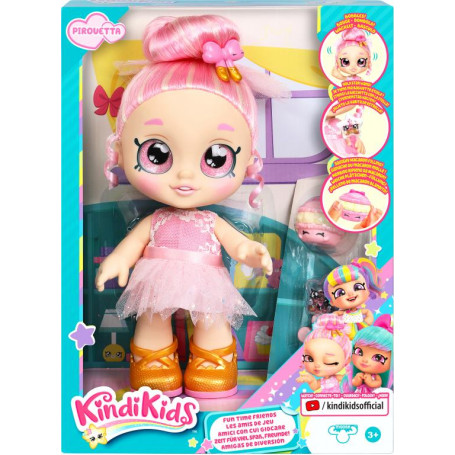 KINDI KIDS S4 FUN TIME FRIENDS SINGLE PACK - PIROUETTA
