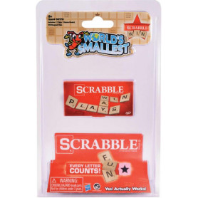 World's Smallest  Connect 4 & Scrabble Asst