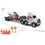 MF TITANS FLATBED WITH HELICOPTER