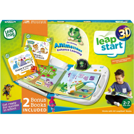 LeapStart 3D Interactive Learning Bundle -2 Bonus Bks-Green