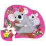 Mini Puzzle 12 pc - Koala Cuddle