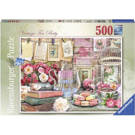 Rburg - Vintage Tea Party Puzzle 500pc