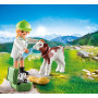 Playmobil - Vet with Calf