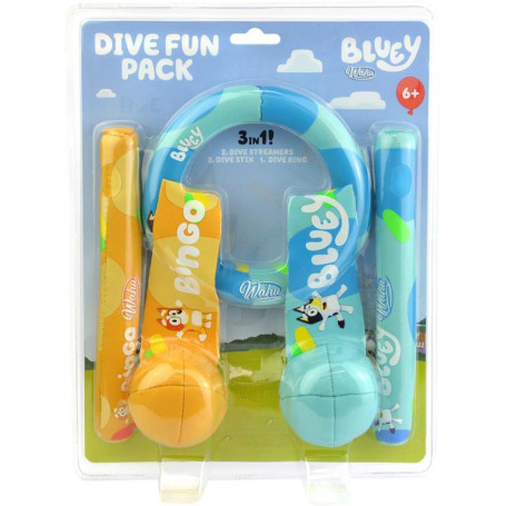 WAHU BLUEY DIVE FUN PACK