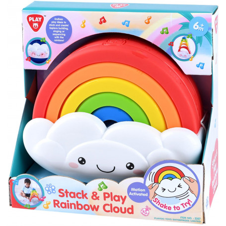 STACK & PLAY RAINBOW CLOUD B/O