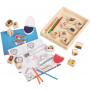 M&D Paw Patrol - Wooden Stamps Activity Set