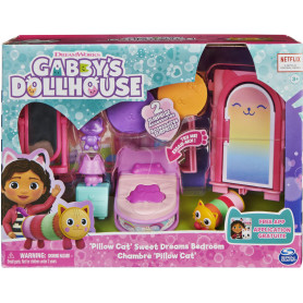 Gabby's Dollhouse Deluxe Room - Pillow Cat's Sweet Dreams Bedroom