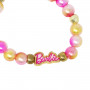 Pink Poppy Barbie Rainbow Fantasy Stretch Pearl Necklace & Br