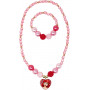 Disney Princess Ariel Pendant Stretch Beaded Necklace & Bracelet