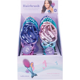 Mermaid Hairbrush Asst