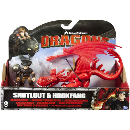 Dragons Dragon & Rider Asst