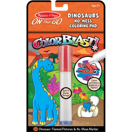 M&D - On The Go - Color Blast! - Dinosaurs