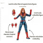 CAPTAIN MARVEL 6IN LEGENDS CAPTAIN MARVEL