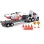 MF TITANS FLATBED WITH HELICOPTER