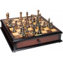 KASPAROV Grandmaster Silver & Bronze Chess Set