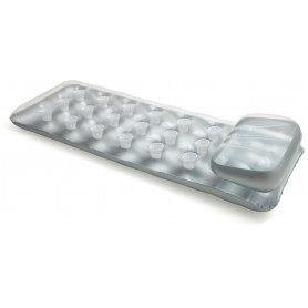18-POCKET SUNTANNER MAT, Clear Top/Silver Bottom, Shelf Box