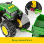 Monster Treads Tractor and wagon (New tires)