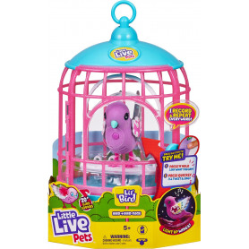 LITTLE LIVE PETS LIL' BIRD S13 BIRD & CAGE POLLY PEARL
