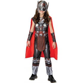 THOR GIRL DELUXE LOVE & THUNDER COSTUME- SIZE 3-4