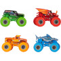 Monster Jam 1:64 4 Pack Tough Treads