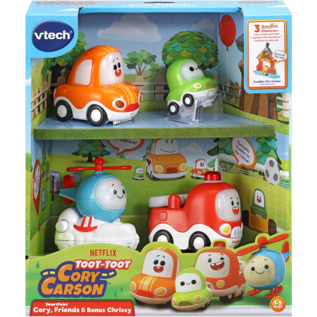 VTech Toot-Toot Cory Carson Cory, Friends & Bonus Chrissy