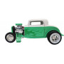 1:18 1932 Blown Ford Hot Rod 3 Window Coupe w/Flames