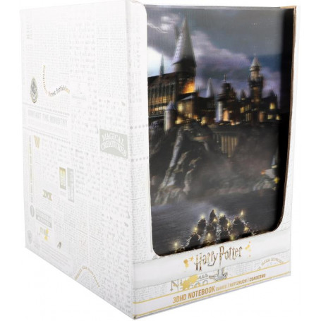 Harry Potter - 3DHD A5 Notebook - Hogwarts Castle