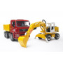 Bruder 1:16 MAN TGA Truck with Liebherr Excavator