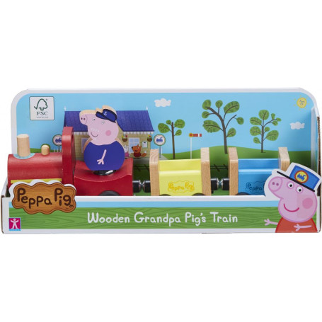 PP Wood Play Train & Figure