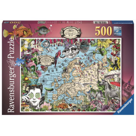 Rburg - European Map, Quirky Circus 500pc