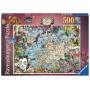 Rburg - European Map, Quirky Circus 500pc
