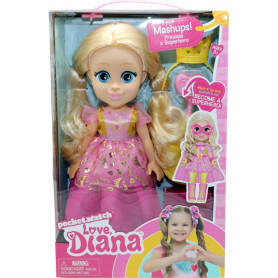 Love Diana 13 inch  Doll Mashup Princess/Superhero Refresh