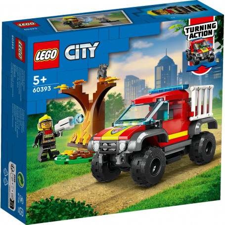 LEGO CITY 4x4 Fire Truck Rescue 60393
