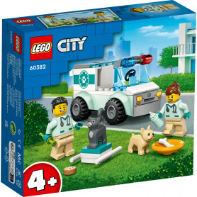 LEGO CITY Vet Van Rescue 60382