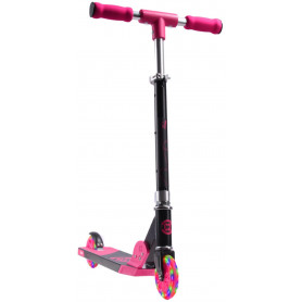 CORE Kids Foldy Scooter - Pink with LED wheels