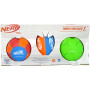 Wahu Nerf Basketball, Footy and Soccer 3 Pack