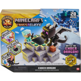 TREASURE X LICENSED MINECRAFT S2 CAVES & CLIFFS ENDER DRAGON PACK