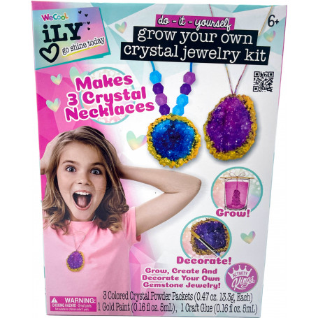 iLY Grow Your Own Crystal Jewelry