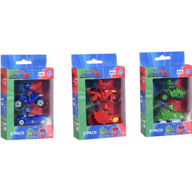 TWIN PACK DIE-CAST VEHICLES - 
ROVER & CAR, 3 ASST