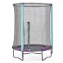 Plum 4.5ft Junior Trampoline Blue- TROLLS with Sound