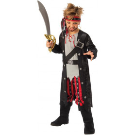 SWASHBUCKLING PIRATE BOY COSTUME - SIZE L