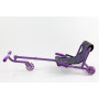 Twist Roller with LED light wheels - Purple