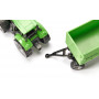 Siku - DEUTZ-FAHR with Fortuna 4-wheel-trailer